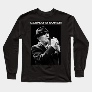 Leonard Cohen Long Sleeve T-Shirt